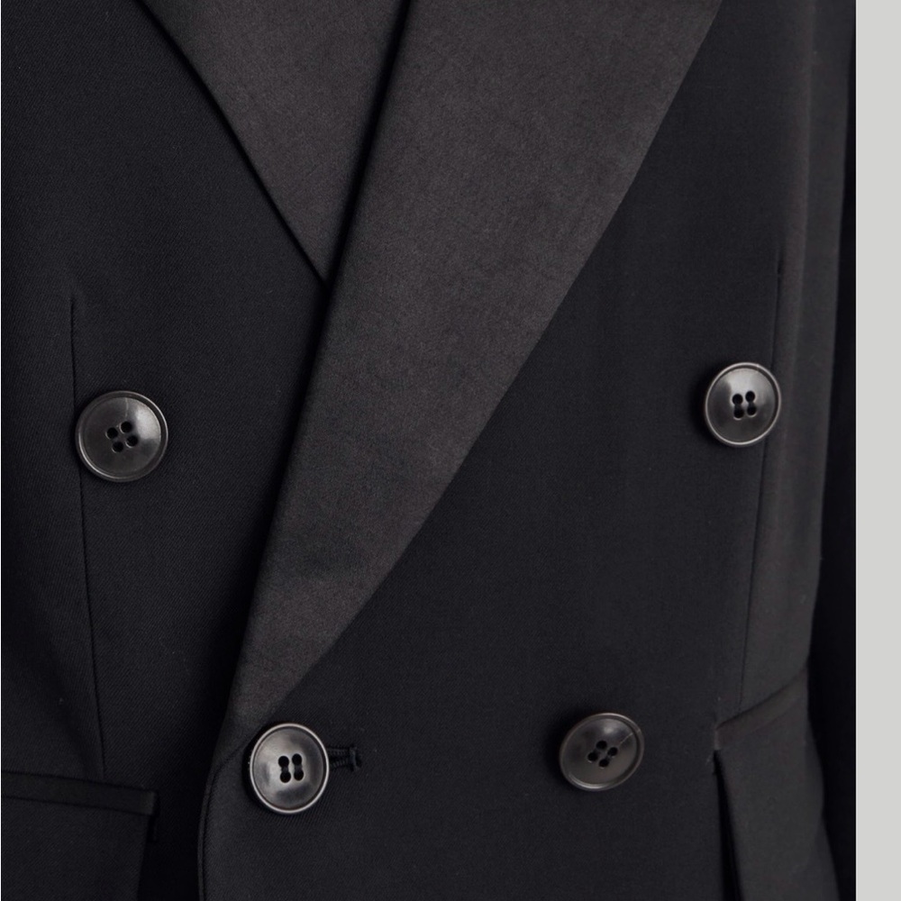 Madewell Cropped Tuxedo Blazer NWT - Picture 4 of 6